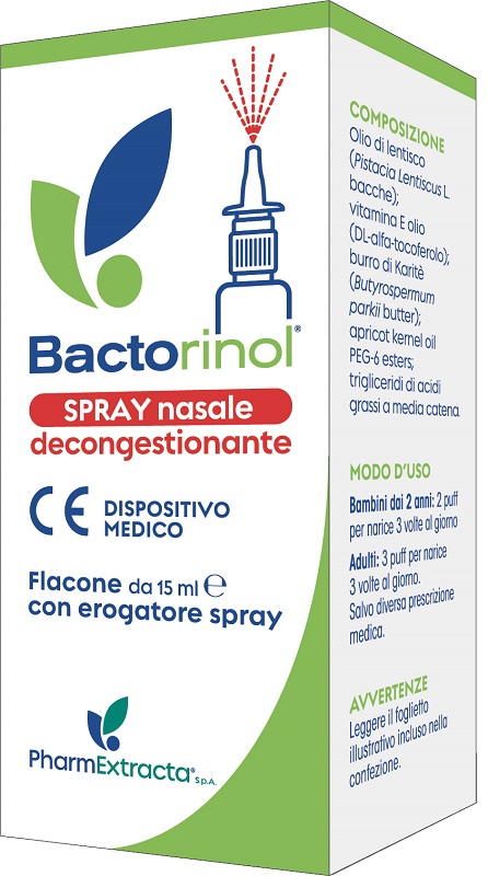 BACTORINOL SPRAY NASALE 15 ML - Parafarmacia Mostacciano