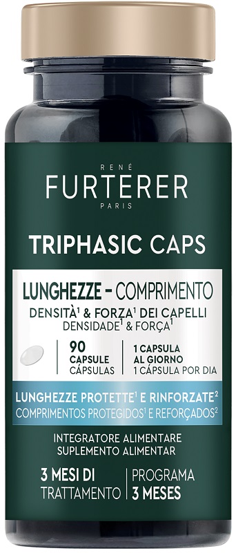 TRIPHASIC CAPS LUNGHEZZE COMPRIMENTO 90 CAPSULE - Parafarmacia Mostacciano