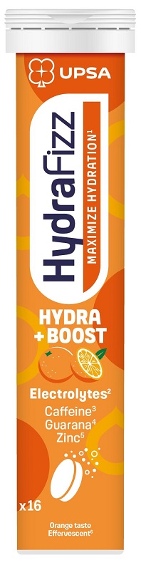 UPSA HYDRAFIZZ BOOST MAXIMIZE HYDRATION 16 COMPRESSE EFFERVESCENTI - Parafarmacia Mostacciano