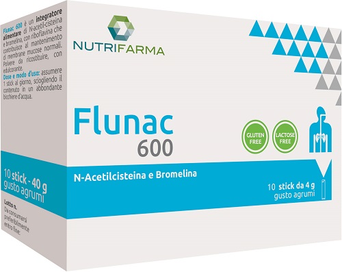 FLUNAC 600 10 STICK - Parafarmacia Mostacciano