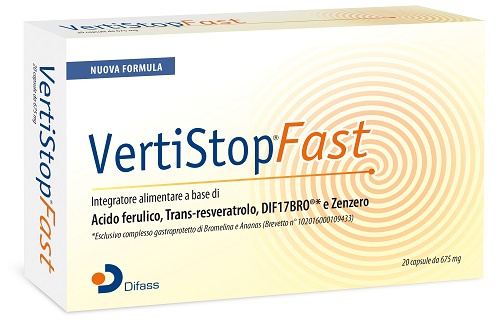 VERTISTOP FAST 20 CAPSULE DA 675 MG - Parafarmacia Mostacciano