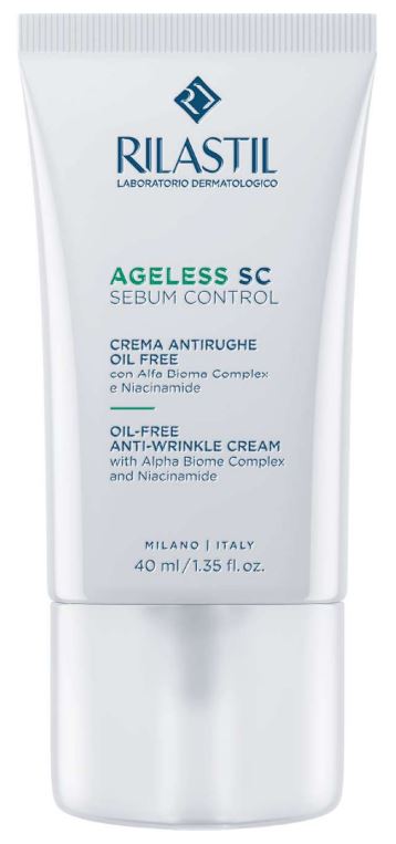 RILASTIL AGELESS SC SEBUM CONTROL CREMA ANTIRUGHE OIL FREE 40 ML - Parafarmacia Mostacciano