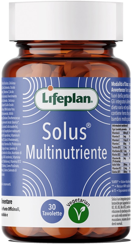 SOLUS MULTINUTRIENTE 30 TAVOLETTE - Parafarmacia Mostacciano