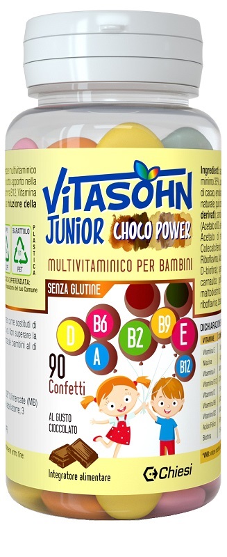VITASOHN JUNIOR CHOCO POWER 90 CONFETTI - Parafarmacia Mostacciano
