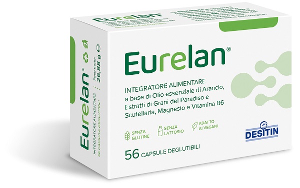 EURELAN 56 CAPSULE DEGLUTIBILI SENZA GLUTINE SENZA LATTOSIO - Parafarmacia Mostacciano
