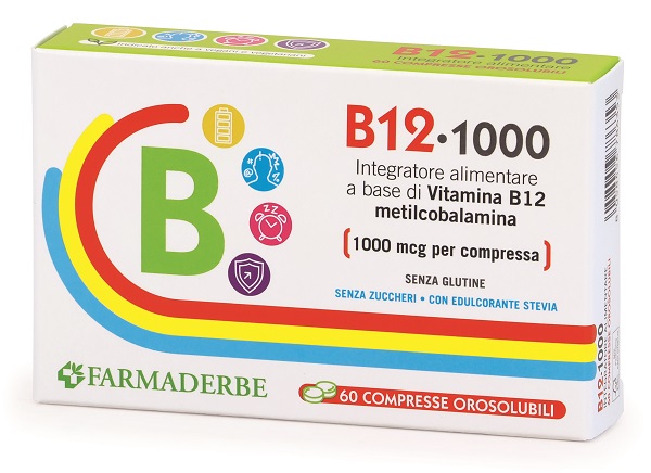 B12 1000 60 COMPRESSE OROSOLUBILI DA 0,2 G - Parafarmacia Mostacciano
