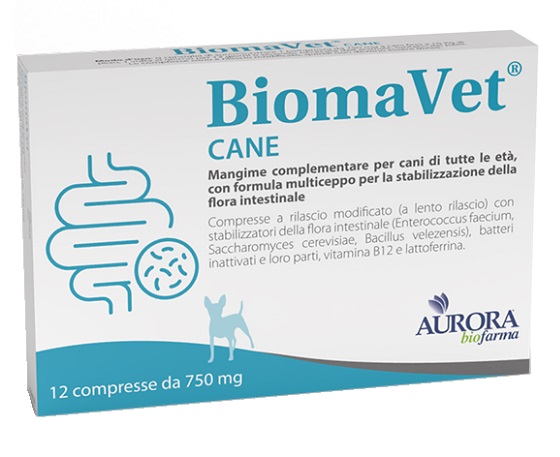 BIOMAVET CANE 750MG 12 COMPRESSE - Parafarmacia Mostacciano