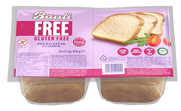 BAULI FREE PAN BAULETTO CLASSICO 350 G - Parafarmacia Mostacciano
