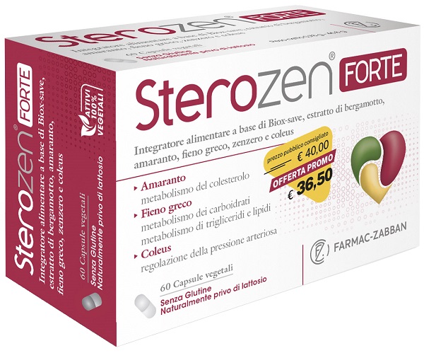 STEROZEN FORTE 60 CAPSULE - Parafarmacia Mostacciano