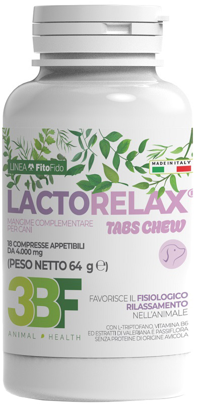 LACTORELAX TABS CHEW 18 COMPRESSE APPETIBILI DA 4000 MG - Parafarmacia Mostacciano