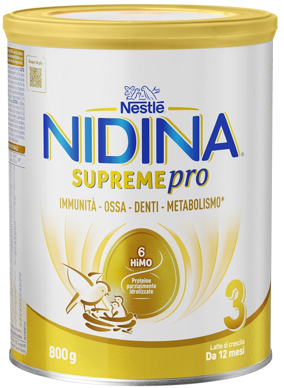 NIDINA SUPREMEPRO 3 POLVERE 800 G - Parafarmacia Mostacciano