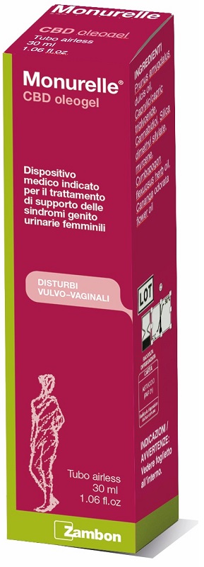 MONURELLE CBD OLEOGEL 30 ML - Parafarmacia Mostacciano