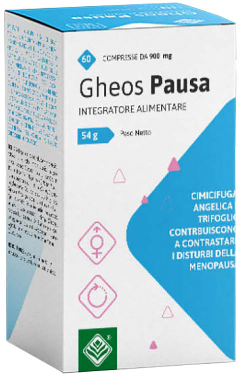 GHEOS PAUSA 60 COMPRESSE - Parafarmacia Mostacciano