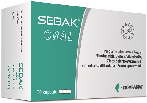 SEBAK ORAL 30 CAPSULE - Parafarmacia Mostacciano