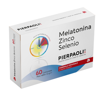 MELATONINA ZINCO SELENIO PIERPAOLI 60 COMPRESSE - Parafarmacia Mostacciano