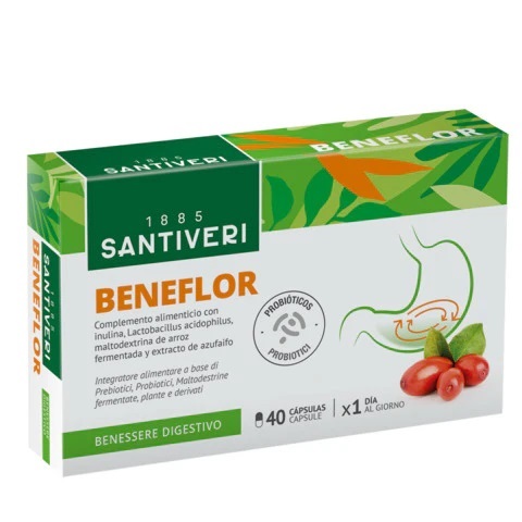 BENEFLOR 40 CAPSULE - Parafarmacia Mostacciano