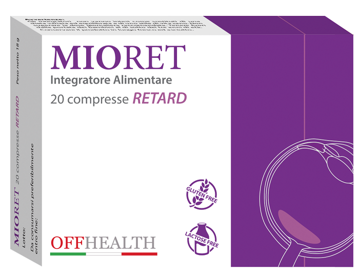 MIORET 20 COMPRESSE - Parafarmacia Mostacciano