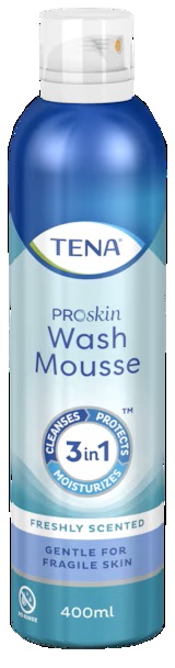 TENA WASH MOUSSE DETERGENTE 400 ML - Parafarmacia Mostacciano