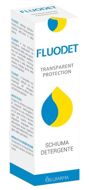 FLUODET SCHIUMA DETERGENTE 150 ML - Parafarmacia Mostacciano