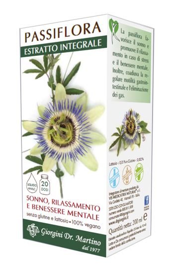 PASSIFLORA ESTRATTO INTEGRALE 200 ML - Parafarmacia Mostacciano