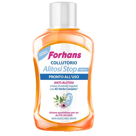 FORHANS ALITOSI STOP COLLUTORIO 500 ML - Parafarmacia Mostacciano