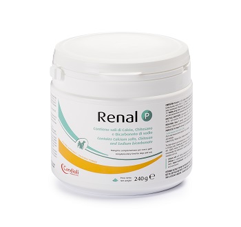RENAL P MANGIME COMPLEMENTARE PER CANI E GATTI BARATTOLO 240 G - Parafarmacia Mostacciano