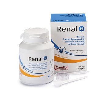RENAL N MANGIME COMPLEMENTARE PER CANI E GATTI BARATTOLO 70 G - Parafarmacia Mostacciano