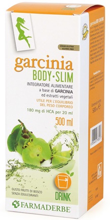 GARCINIA BODY SLIM GUSTO FRUTTI DI BOSCO 500 ML - Parafarmacia Mostacciano