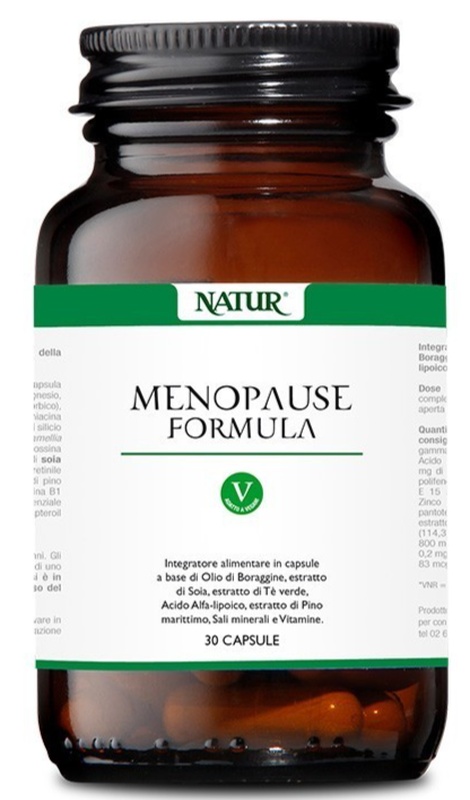 MENOPAUSE FORMULA 30 CAPSULE DA 400 MG - Parafarmacia Mostacciano