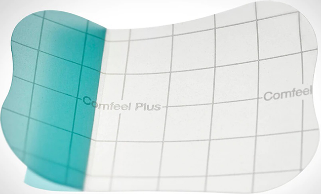 MEDICAZIONE SPECIALE ATTIVA TRASPARENTE CON IDROCOLLOIDE COMFEEL PLUS 5X7 CM 10 PEZZI - Parafarmacia Mostacciano