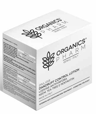 ORGANICS PHARM DANDRUFF CONTROL LOTION NEEM OIL-TEA TREE-PENTAVIN 6 FIALE DA 6 ML - Parafarmacia Mostacciano
