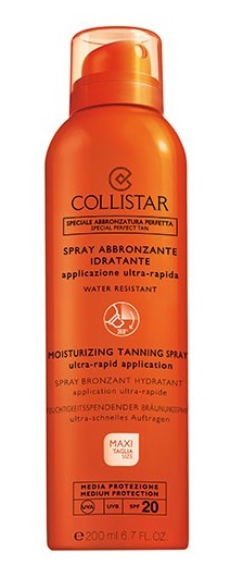 MAXI-TAGLIA SPRAY ABBRONZANTE IDRATANTE APPLICAZIONE ULTRA-RAPIDA MEDIA 20 200 ML - Parafarmacia Mostacciano