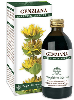 GENZIANA ESTRATTO INTEGRALE 200 ML - Parafarmacia Mostacciano