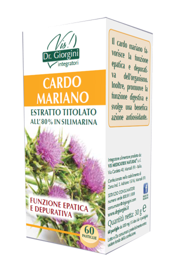 CARDO MARIANO ESTRATTO TITOLATO 60 PASTIGLIE - Parafarmacia Mostacciano