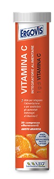 ERGOVIS VIT C 1000MG 20 COMPRESSE EFFERVESCENTI - Parafarmacia Mostacciano