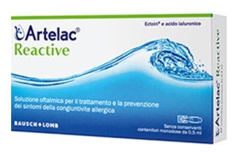 ARTELAC REACTIVE SOLUZIONE OFTALMICA MONODOSE 10 UNITA' DA 0,5 ML - Parafarmacia Mostacciano