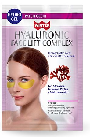 WINTER HYALURONIC FACE LIFT COMPLEX PATCH OCCHI RUGHE OCCHIAIE 2 PEZZI DA 1,5 G - Parafarmacia Mostacciano