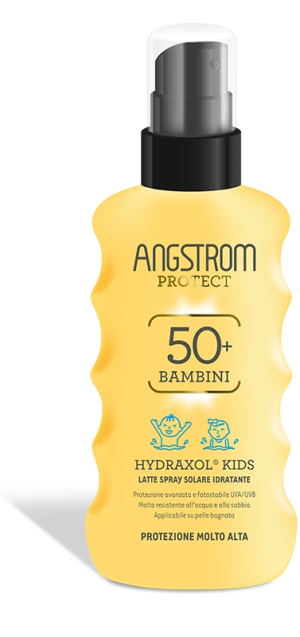 ANGSTROM PROTECT HYDRAXOL KIDS LATTE SPRAY SOLARE ULTRA PROTEZIONE 50+ 175 ML - Parafarmacia Mostacciano