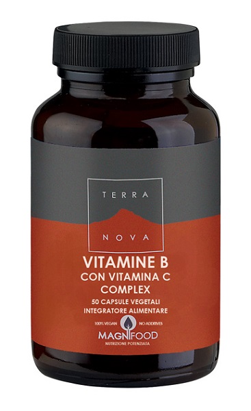 TERRANOVA COMPLESSO DI VITAMINE B CON VITAMINA C 50 CAPSULE - Parafarmacia Mostacciano