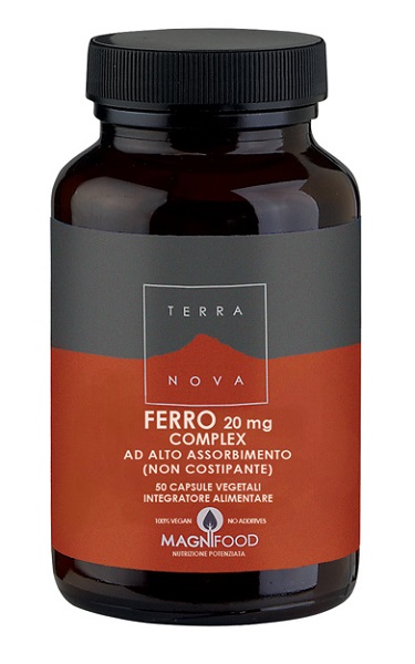 COMPLESSO DI FERRO AD ALTO ASSORBIMENTO 20 MG 50 CAPSULE - Parafarmacia Mostacciano