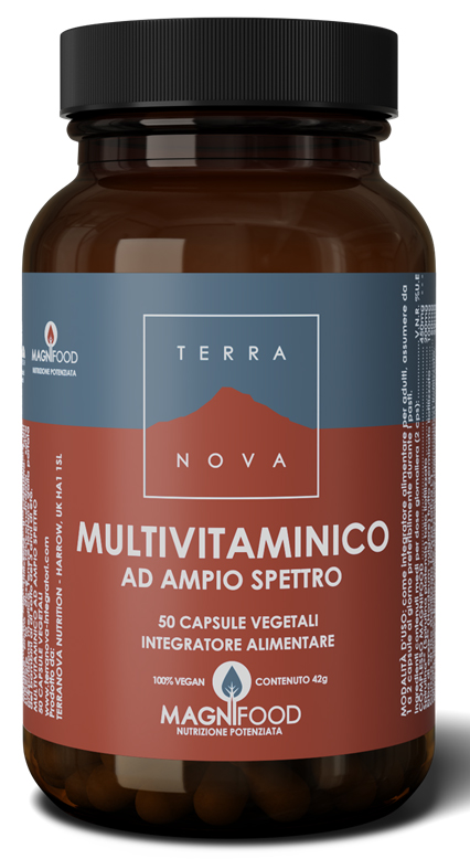TERRANOVA COMPLESSO MULTIVITAMINICO AD ALTO SPETTRO 50 CAPSULE - Parafarmacia Mostacciano