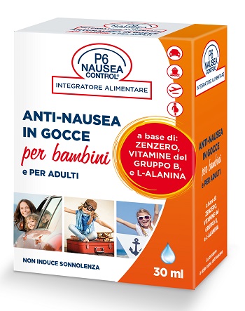 P6 NAUSEA CONTROL GOCCE ANTINAUSEA 30 ML - Parafarmacia Mostacciano