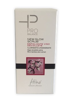 HINO NATURAL SKINCARE PRO BALANCE NEW GLOW SCRUB ESFOLIANTE VISO DECOLLETE 50 ML - Parafarmacia Mostacciano