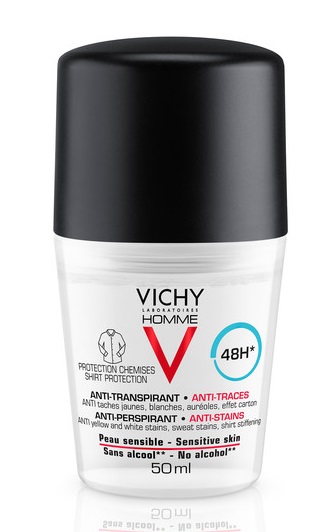 VICHY HOMME DEO ANTI-MACCHIE 50 ML - Parafarmacia Mostacciano