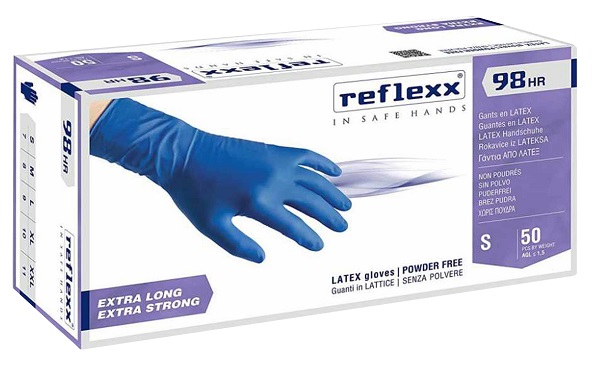 GUANTI LATTICE SENZA POLVERE LARGE 100 PEZZI - Parafarmacia Mostacciano