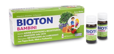 BIOTON BAMBINI NUOVO 14 FLACONCINI - Parafarmacia Mostacciano