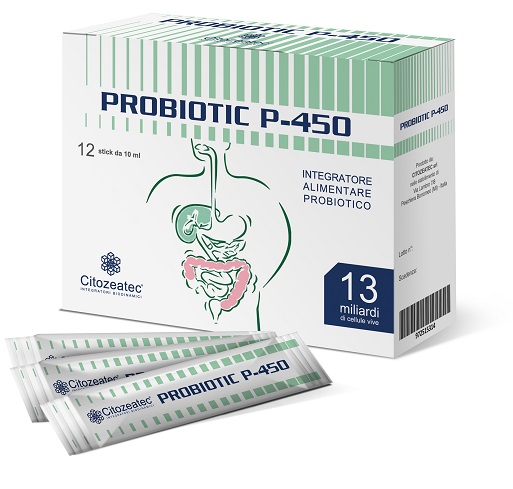 PROBIOTIC P-450 1 STICK MONODOSE 10 ML - Parafarmacia Mostacciano