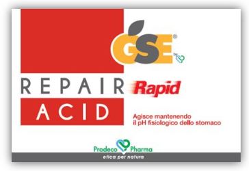 GSE REPAIR RAPID ACID 36 COMPRESSE - Parafarmacia Mostacciano