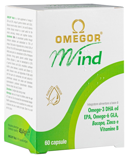 OMEGOR MIND 60 CAPSULE MOLLI - Parafarmacia Mostacciano
