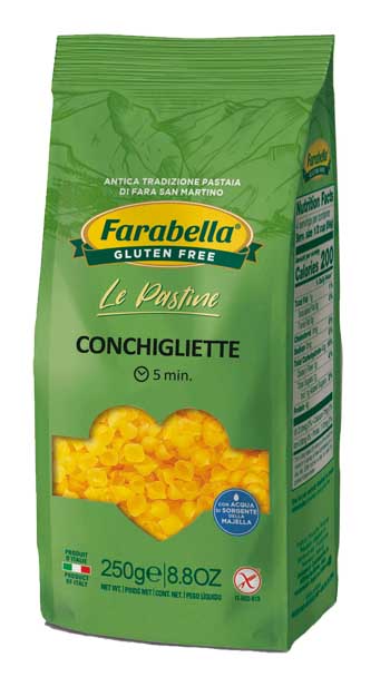 FARABELLA CONCHIGLIETTE 250 G - Parafarmacia Mostacciano